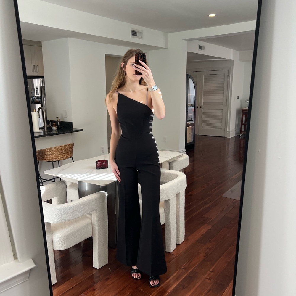 Lulus One-Shoulder Jumpsuit
